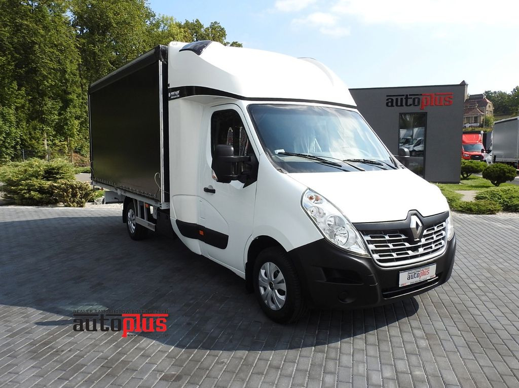 Renault MASTER PRITSCHE PLANE 8 PALETTEN TEMPOMAT - Furgoneta con lona, Furgoneta combi: foto 1 Renault MASTER PRITSCHE PLANE 8 PALETTEN TEMPOMAT - Furgoneta con lona, Furgoneta combi: foto 1