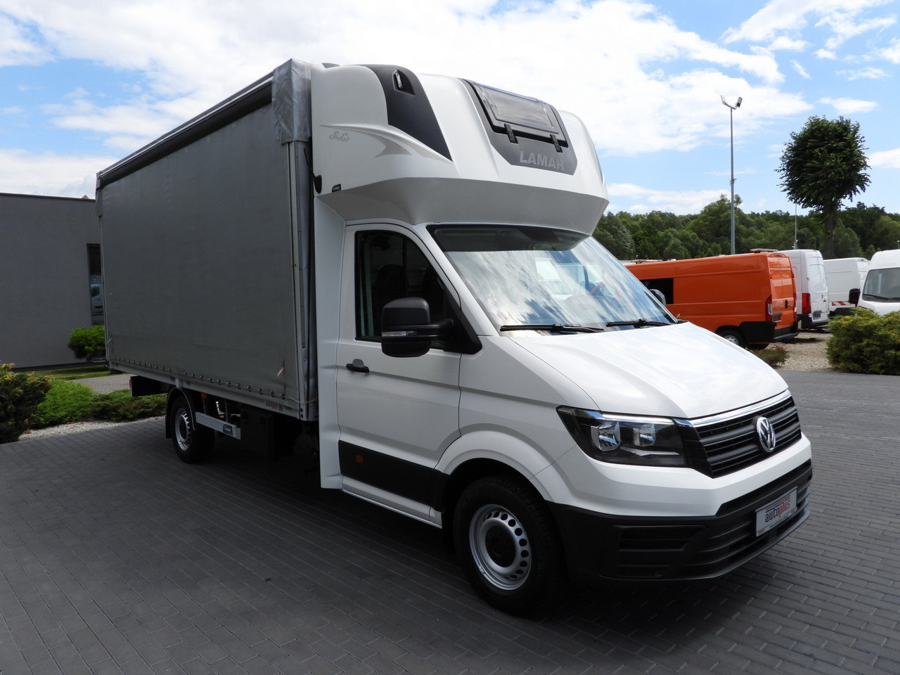 VOLKSWAGEN CRAFTER TARPAULIN 10 PALLETS WEBASTO CRUISE CONTROL AIR CONDITIONING 180HP - Furgoneta con lona: foto 4 VOLKSWAGEN CRAFTER TARPAULIN 10 PALLETS WEBASTO CRUISE CONTROL AIR CONDITIONING 180HP - Furgoneta con lona: foto 4