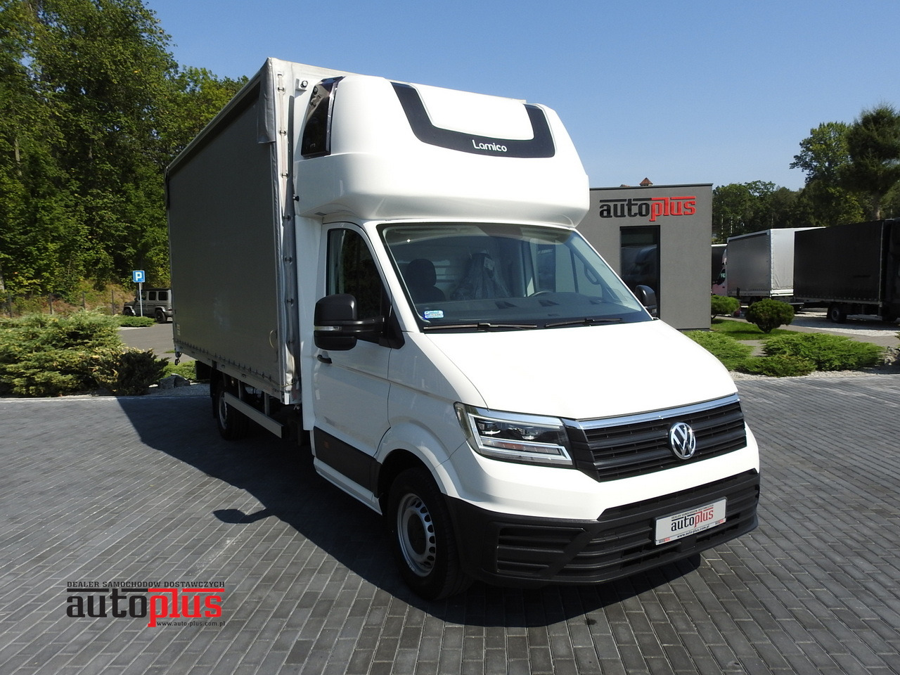VOLKSWAGEN CRAFTER TARPAULIN 10 PALLETS WEBASTO CRUISE CONTROL AIR CONDITIONING LED LIGHTS 180HP - Furgoneta con lona: foto 1 VOLKSWAGEN CRAFTER TARPAULIN 10 PALLETS WEBASTO CRUISE CONTROL AIR CONDITIONING LED LIGHTS 180HP - Furgoneta con lona: foto 1
