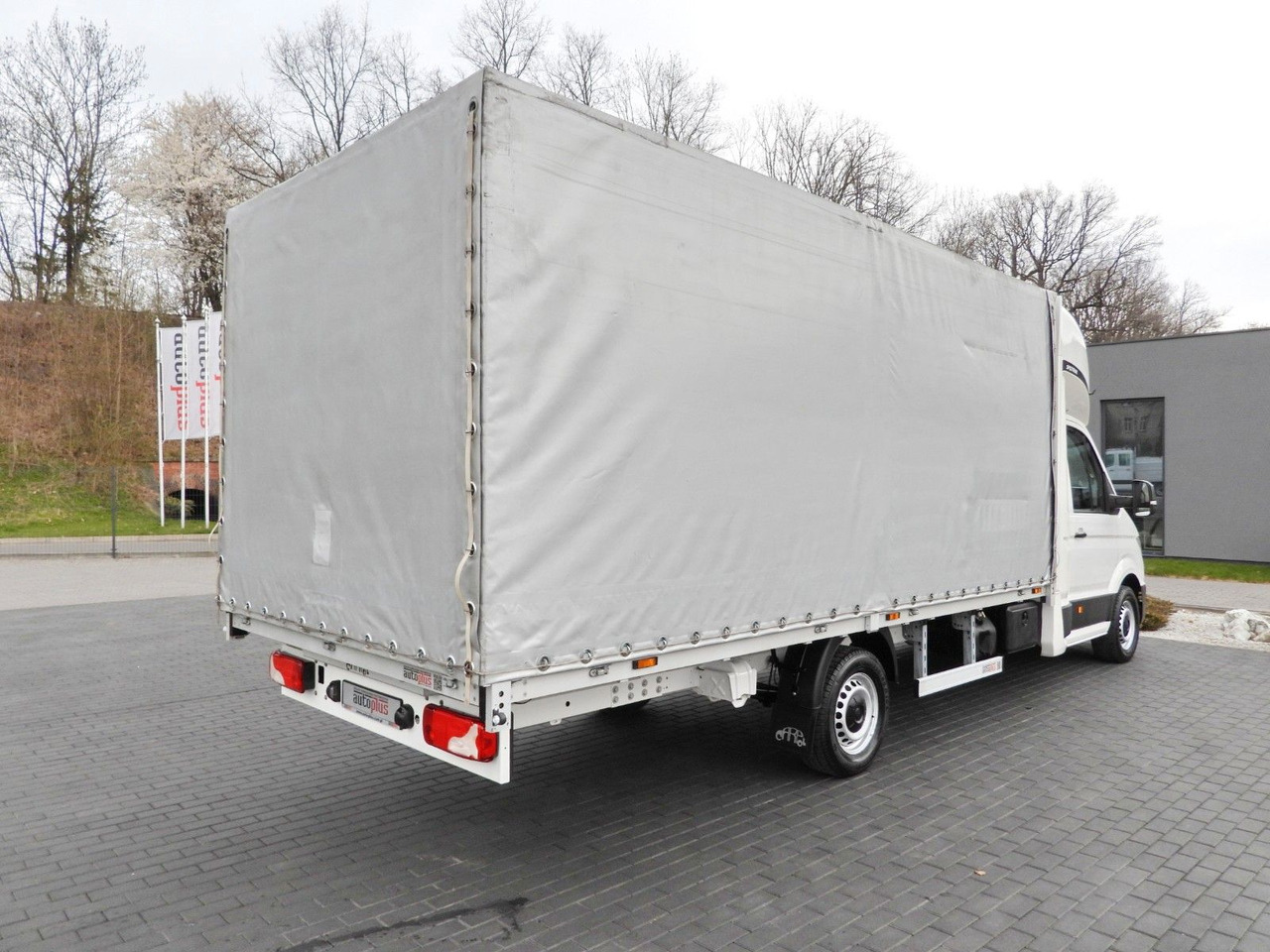 Furgoneta con lona Volkswagen CRAFTER  PRITSCHE PLANE 10 PALETTEN WEBASTO: foto 12