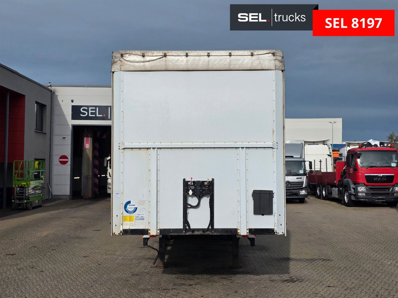 Berger SAPL 24 / Coilmulde / EDSCHA - Semirremolque lona: foto 2 Berger SAPL 24 / Coilmulde / EDSCHA - Semirremolque lona: foto 2