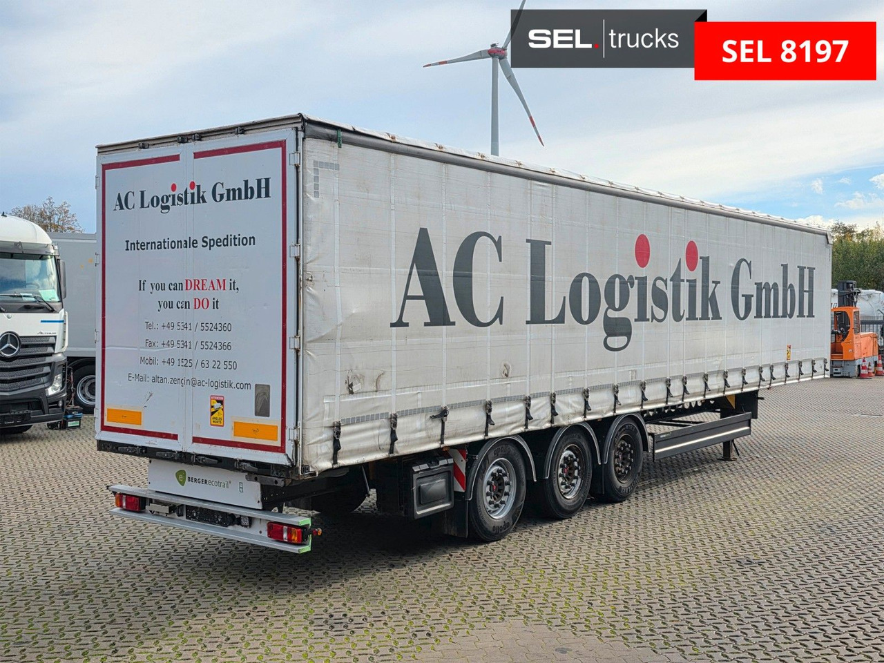 Berger SAPL 24 / Coilmulde / EDSCHA - Semirremolque lona: foto 5 Berger SAPL 24 / Coilmulde / EDSCHA - Semirremolque lona: foto 5
