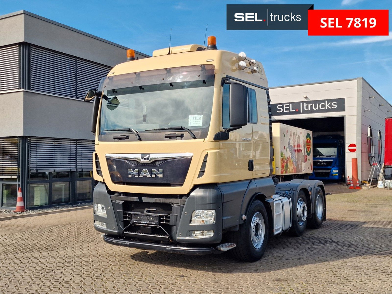 MAN TGX 26.500 6X2/4 BLS / Kipphydraulik / Lenkachse - Cabeza tractora: foto 1 MAN TGX 26.500 6X2/4 BLS / Kipphydraulik / Lenkachse - Cabeza tractora: foto 1