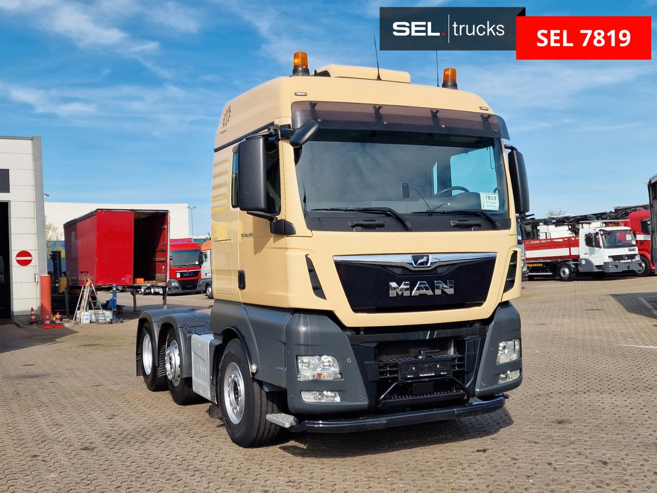 MAN TGX 26.500 6X2/4 BLS / Kipphydraulik / Lenkachse - Cabeza tractora: foto 3 MAN TGX 26.500 6X2/4 BLS / Kipphydraulik / Lenkachse - Cabeza tractora: foto 3