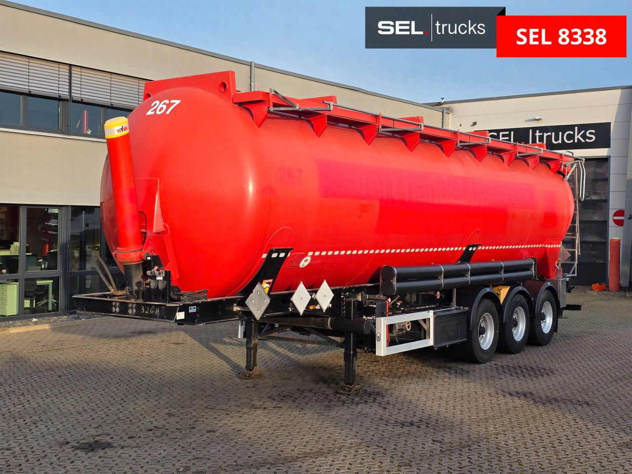 Feldbinder KIP 52/7000/A/2 / Alu-Felgen / ADR AT / 52.000 l - Semirremolque silo: foto 1 Feldbinder KIP 52/7000/A/2 / Alu-Felgen / ADR AT / 52.000 l - Semirremolque silo: foto 1