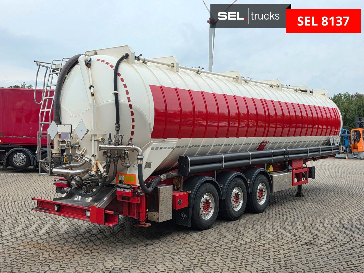 Feldbinder KIP 60.3 / Saug Druck / 60.000 l / ADR AT - Semirremolque silo: foto 5 Feldbinder KIP 60.3 / Saug Druck / 60.000 l / ADR AT - Semirremolque silo: foto 5
