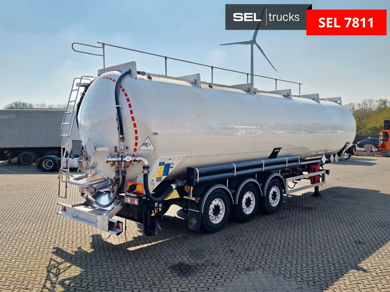 Feldbinder KIP 60/7300/A/2 / 60.000 l / Kippsilo - Semirremolque silo: foto 5 Feldbinder KIP 60/7300/A/2 / 60.000 l / Kippsilo - Semirremolque silo: foto 5