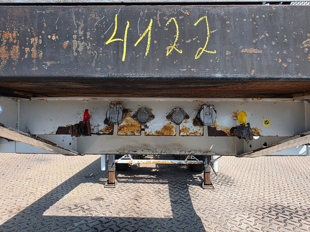 Semirremolque volquete Hüffermann HSF 35.06L / Silosteller / Liftachse: foto 22