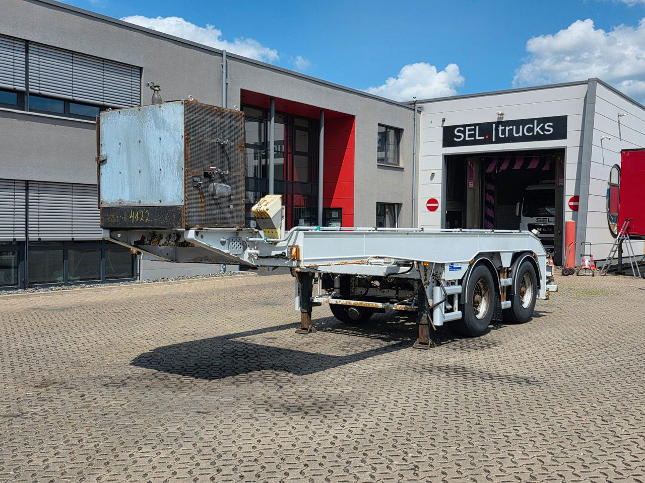 Semirremolque volquete Hüffermann HSF 35.06L / Silosteller / Liftachse: foto 9