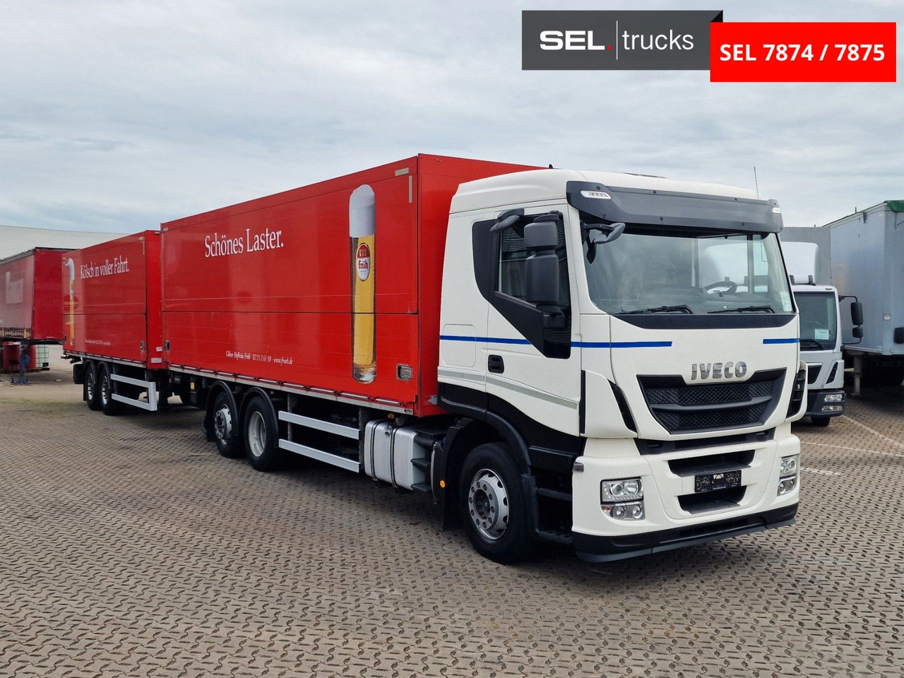 Iveco Stralis 420 / Ladebordwand / Lenkachse /Liftache - Camión transporte de bebidas: foto 3 Iveco Stralis 420 / Ladebordwand / Lenkachse /Liftache - Camión transporte de bebidas: foto 3