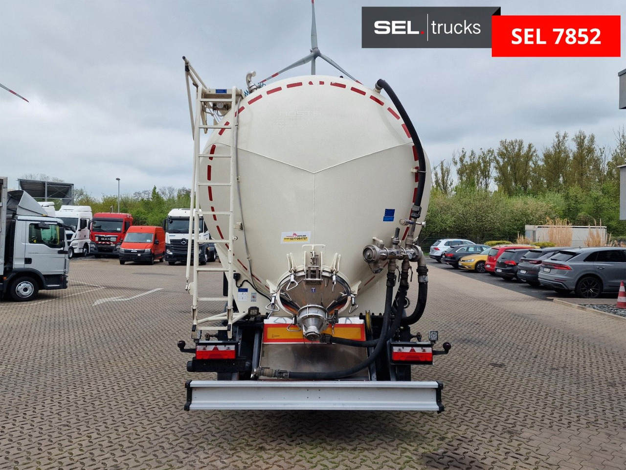 Semirremolque silo Kässbohrer XS SSK-60 / Kippsilo / Liftachse / 60m3: foto 6