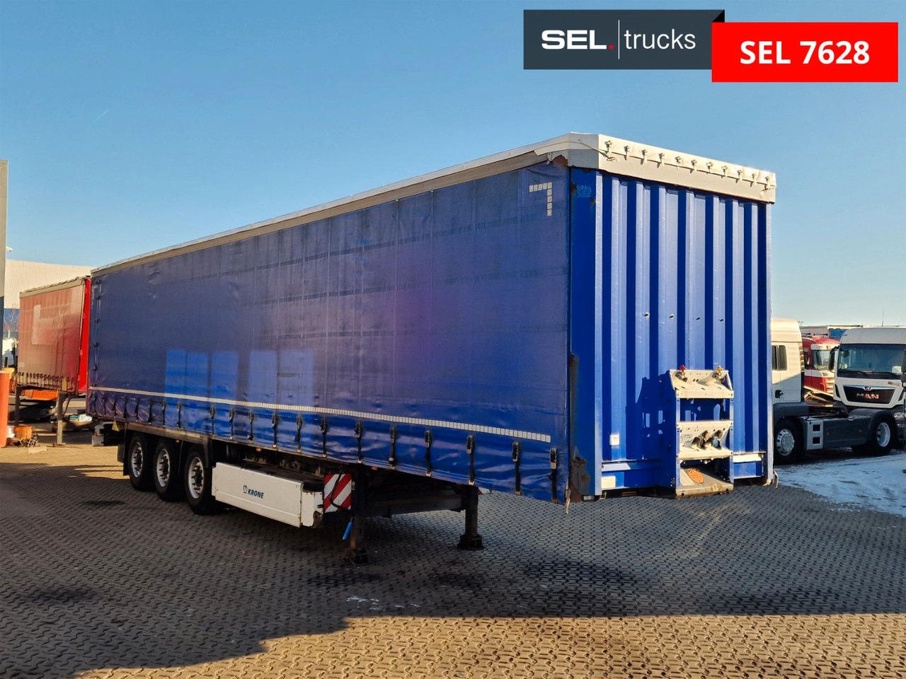 Krone SD / Hubdach / EDSCHA / Coil / verbreiterbar - Semirremolque lona: foto 4 Krone SD / Hubdach / EDSCHA / Coil / verbreiterbar - Semirremolque lona: foto 4