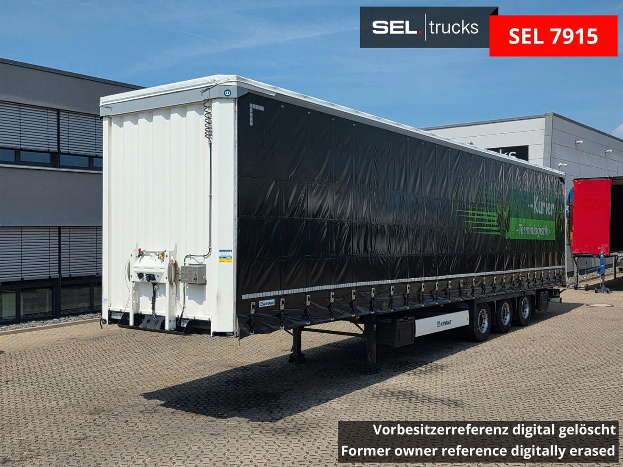 Krone SD / Hubdach / EDSCHA / Mega / Liftachse - Semirremolque lona: foto 1 Krone SD / Hubdach / EDSCHA / Mega / Liftachse - Semirremolque lona: foto 1