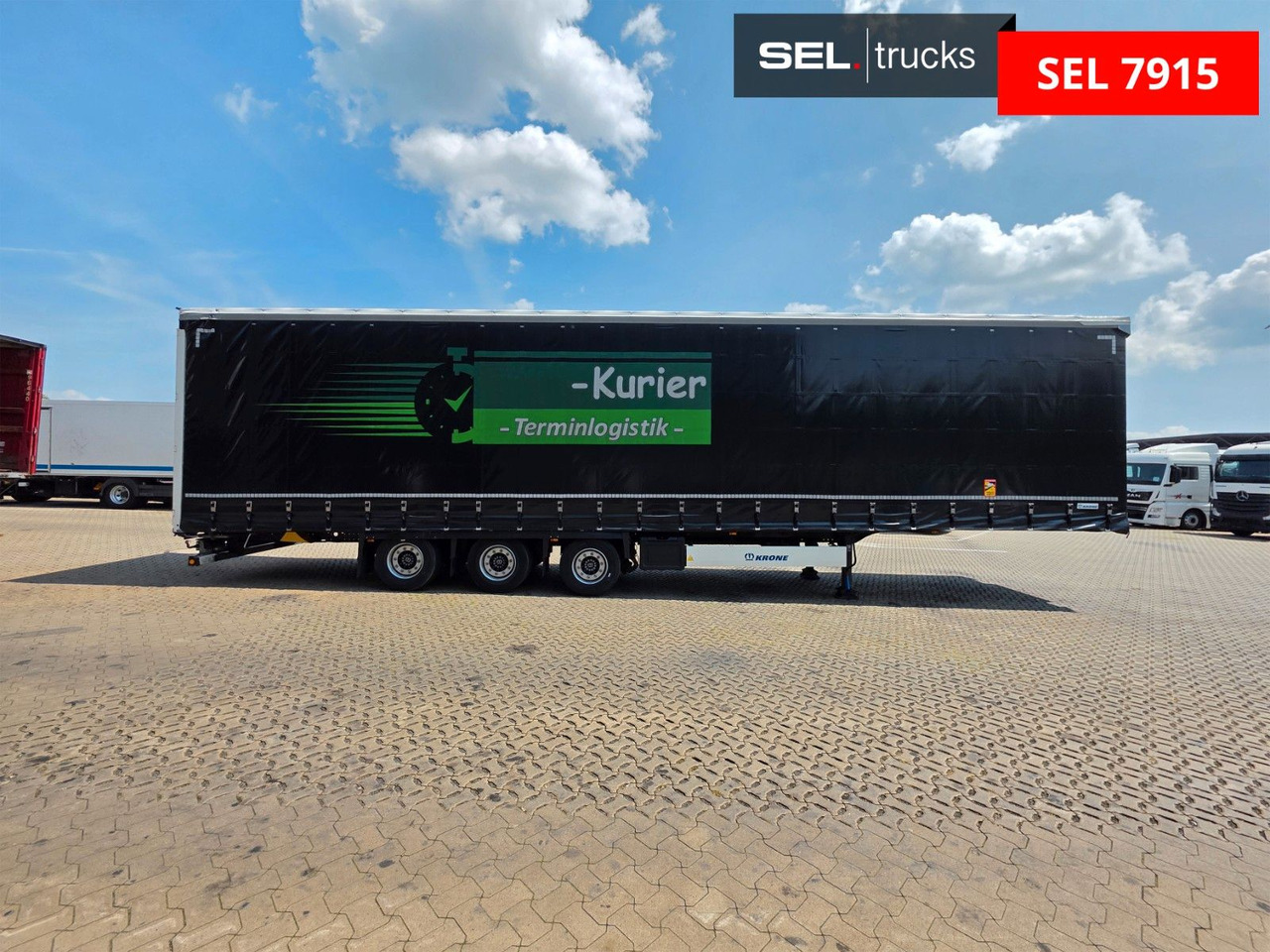 Krone SD / Hubdach / EDSCHA / Mega / Liftachse - Semirremolque lona: foto 4 Krone SD / Hubdach / EDSCHA / Mega / Liftachse - Semirremolque lona: foto 4