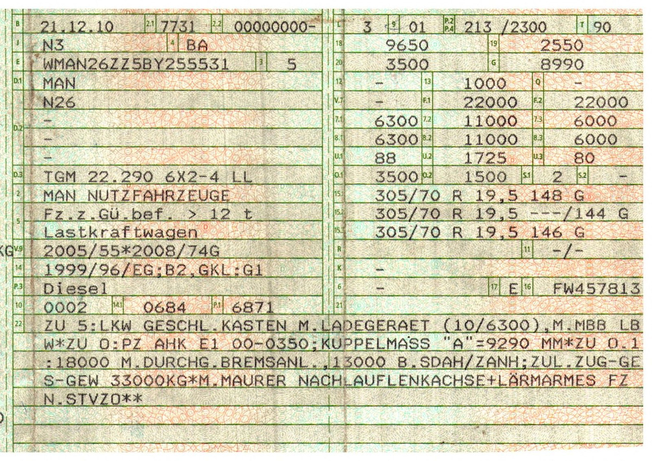 Camión transporte de bebidas MAN TGM 22.290 6x2-4 LL / Ldbw / Rückfahrk. / Lenkac: foto 50 Camión transporte de bebidas MAN TGM 22.290 6x2-4 LL / Ldbw / Rückfahrk. / Lenkac: foto 50