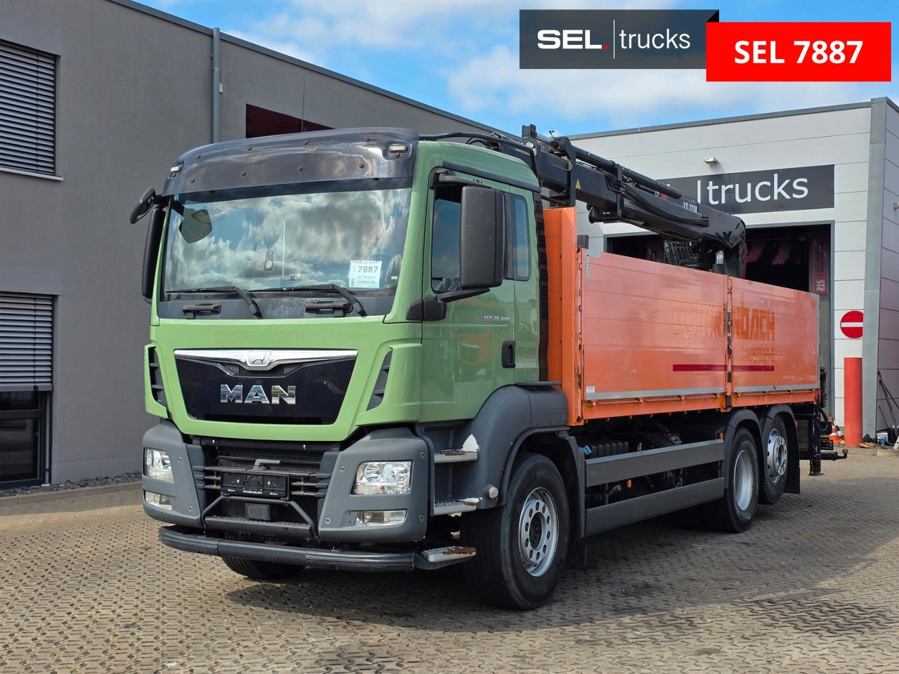 MAN TGS 26.440 6X2-2 BL / HIAB 177 K PRO / Liftachse - Camión grúa: foto 1 MAN TGS 26.440 6X2-2 BL / HIAB 177 K PRO / Liftachse - Camión grúa: foto 1