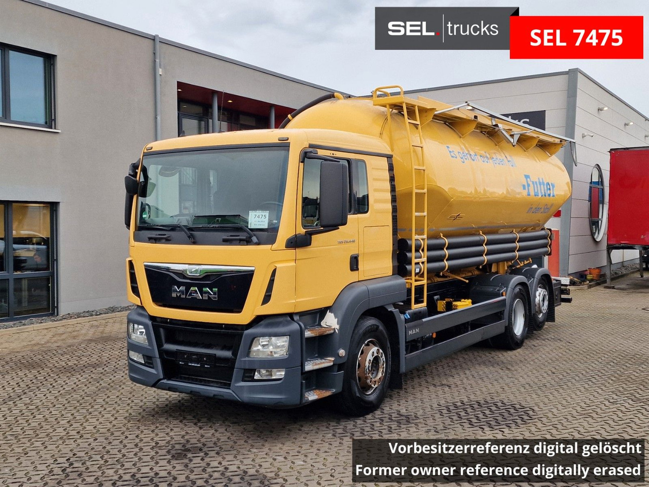 MAN TGS 26.440 6X2-4 LL / SILO / ZF Int. / Spitzer / - Camión cisterna: foto 1 MAN TGS 26.440 6X2-4 LL / SILO / ZF Int. / Spitzer / - Camión cisterna: foto 1