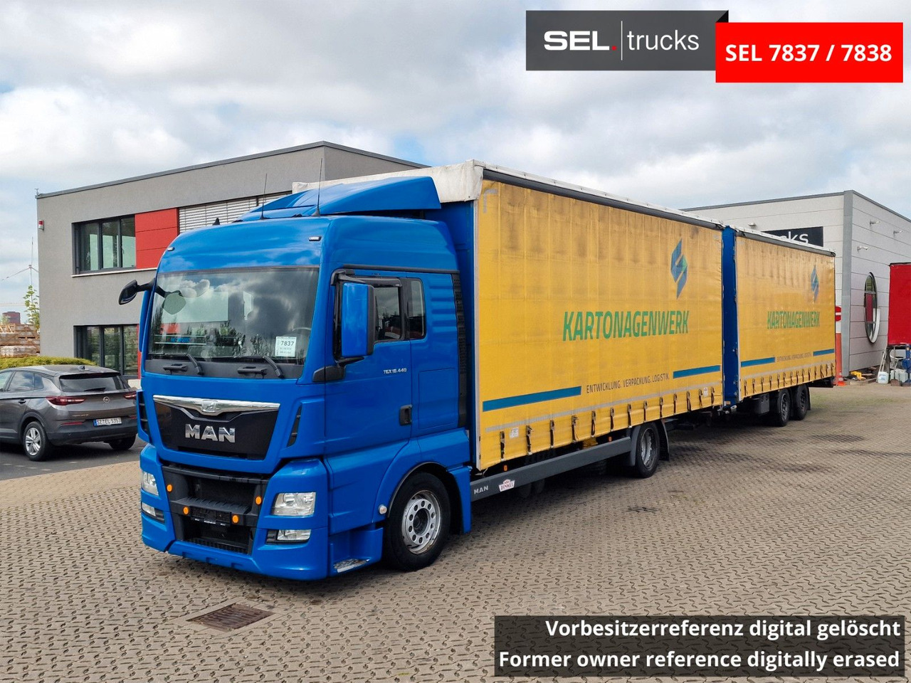 MAN TGX 18.440 4X2 LL-U/ Intarder /Hubdach/Durchlade - Camión lona: foto 1 MAN TGX 18.440 4X2 LL-U/ Intarder /Hubdach/Durchlade - Camión lona: foto 1
