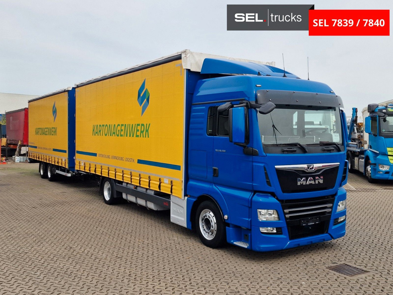 MAN TGX 18.500 4x2 LL-U /Intarder/Druchlade/Hubdach - Camión lona: foto 3 MAN TGX 18.500 4x2 LL-U /Intarder/Druchlade/Hubdach - Camión lona: foto 3