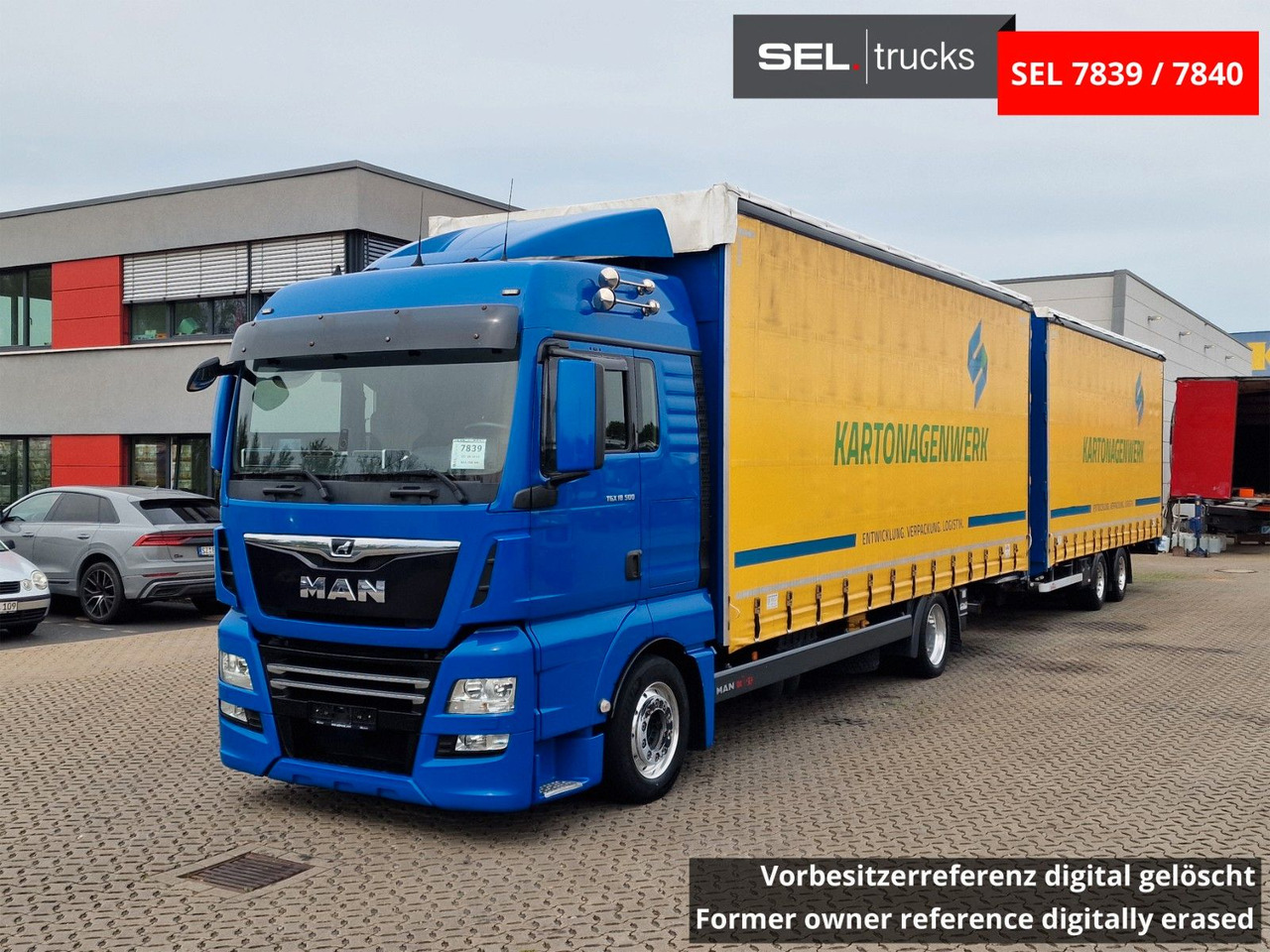 MAN TGX 18.500 4x2 LL-U /Intarder/Druchlade/Hubdach - Camión lona: foto 1 MAN TGX 18.500 4x2 LL-U /Intarder/Druchlade/Hubdach - Camión lona: foto 1