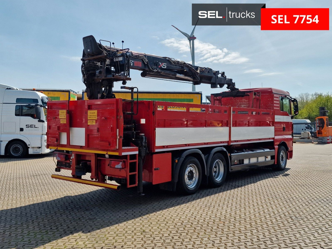 MAN TGX 26.400 6x2-2 BL/ Intarder / HIAB / Lenkachse - Camión grúa: foto 5 MAN TGX 26.400 6x2-2 BL/ Intarder / HIAB / Lenkachse - Camión grúa: foto 5