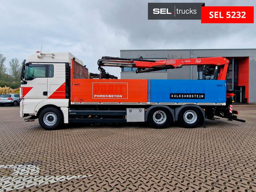 Camión grúa MAN TGX 26.440 / Intarder / Fassi / Lenkachse: foto 8