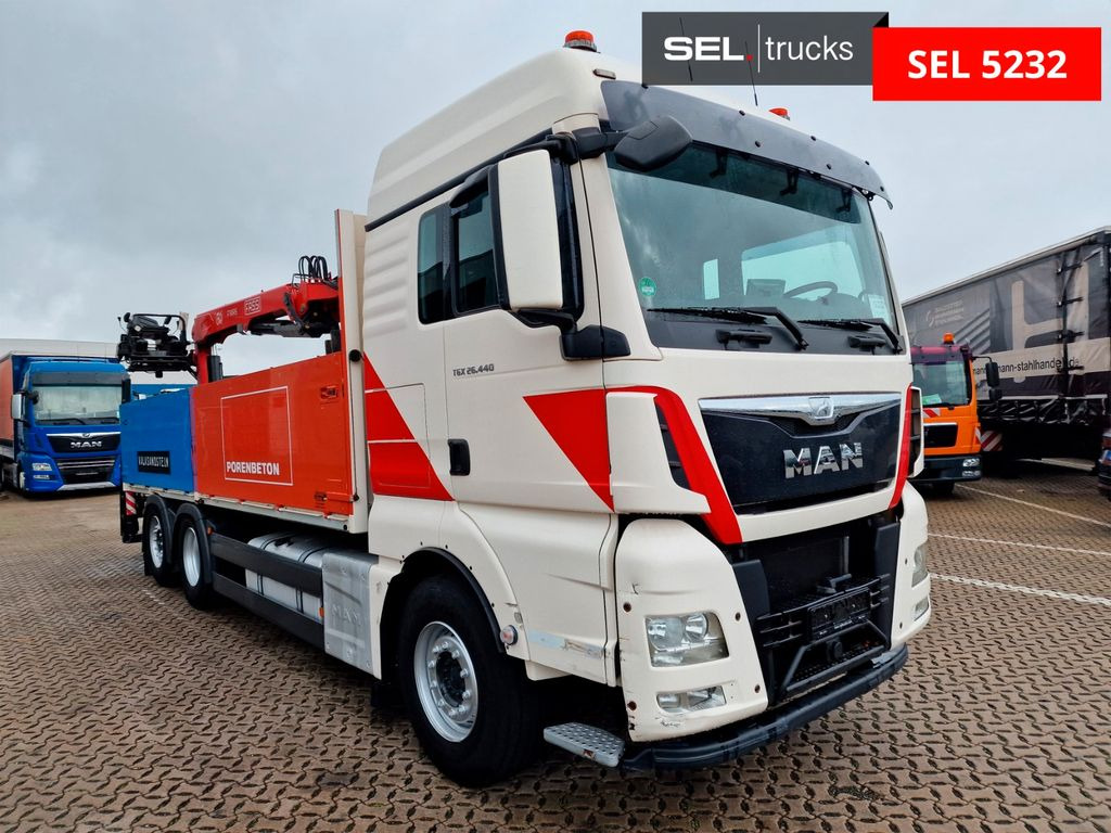 MAN TGX 26.440 / Intarder / Fassi / Lenkachse MAN TGX 26.440 / Intarder / Fassi / Lenkachse - Camión grúa: foto 3 MAN TGX 26.440 / Intarder / Fassi / Lenkachse MAN TGX 26.440 / Intarder / Fassi / Lenkachse - Camión grúa: foto 3