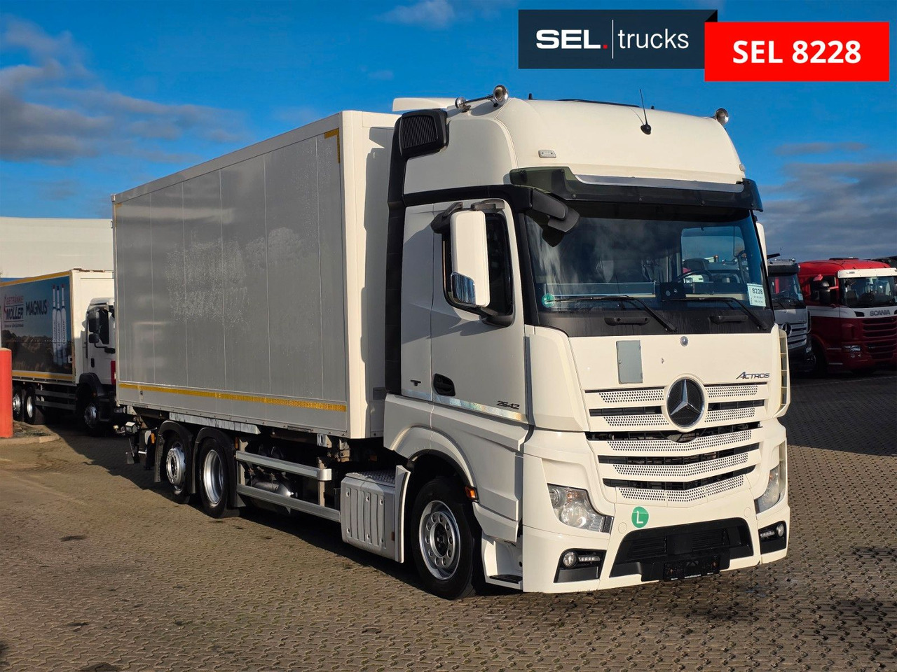 Mercedes-Benz Actros 2542 / Retarder/ Ldbw/Lenkachse/BDF - Camión portacontenedore/ Intercambiable: foto 3 Mercedes-Benz Actros 2542 / Retarder/ Ldbw/Lenkachse/BDF - Camión portacontenedore/ Intercambiable: foto 3