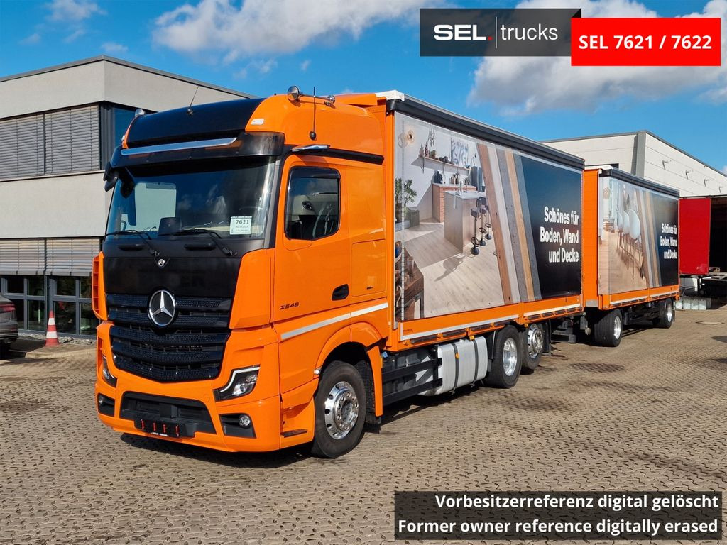Mercedes-Benz Actros 2548 / Retarder / Aluklappen / Euro 6E - Camión lona: foto 1 Mercedes-Benz Actros 2548 / Retarder / Aluklappen / Euro 6E - Camión lona: foto 1