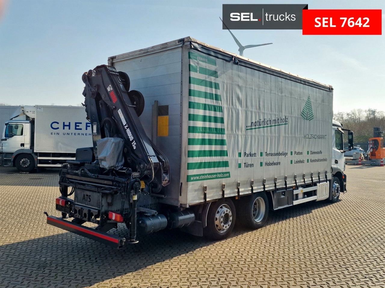 Camión grúa Mercedes-Benz Antos 2540 / Fernbedienung / Lenkachse: foto 6