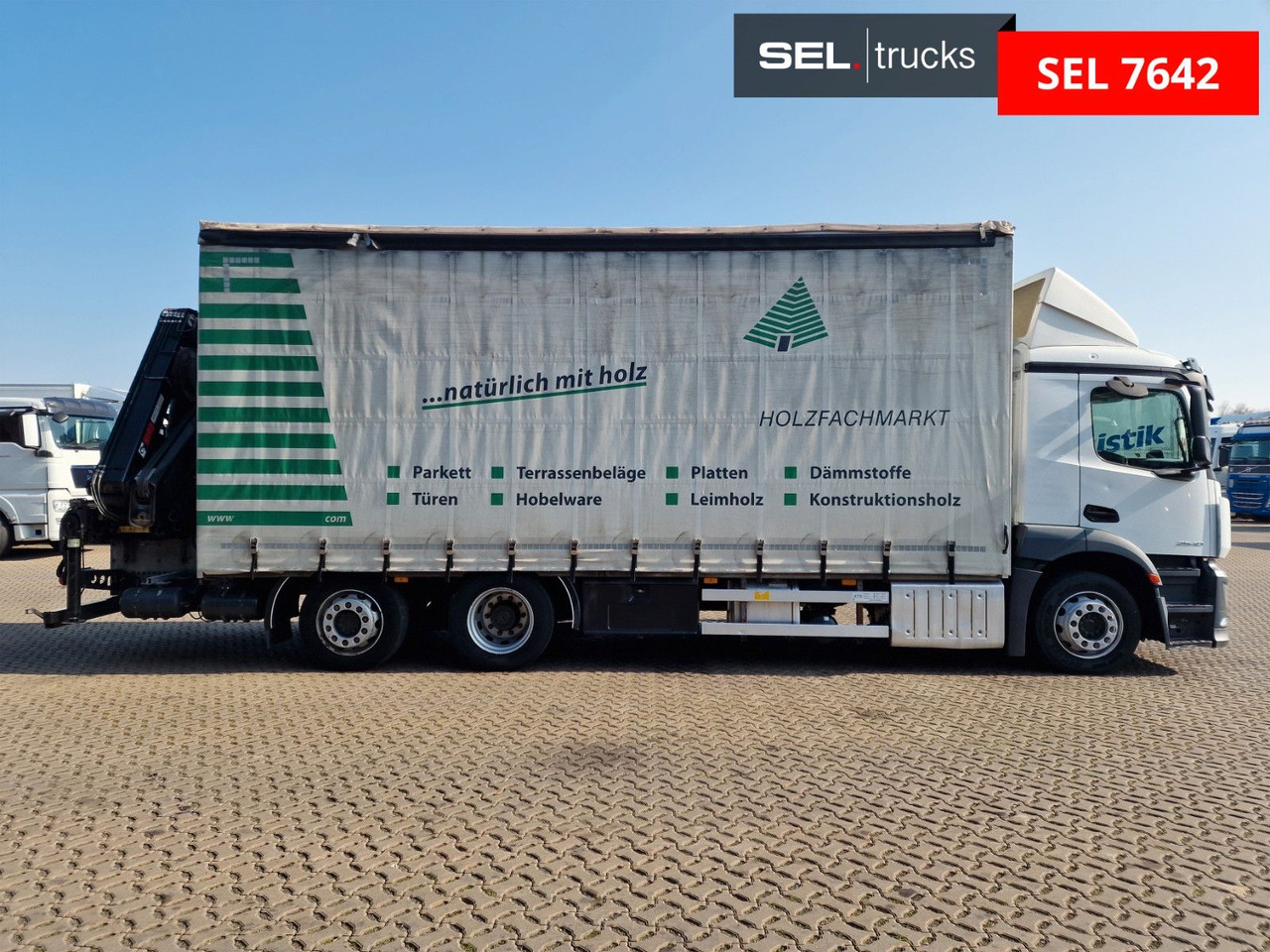 Mercedes-Benz Antos 2540 / Fernbedienung / Lenkachse - Camión grúa: foto 5 Mercedes-Benz Antos 2540 / Fernbedienung / Lenkachse - Camión grúa: foto 5