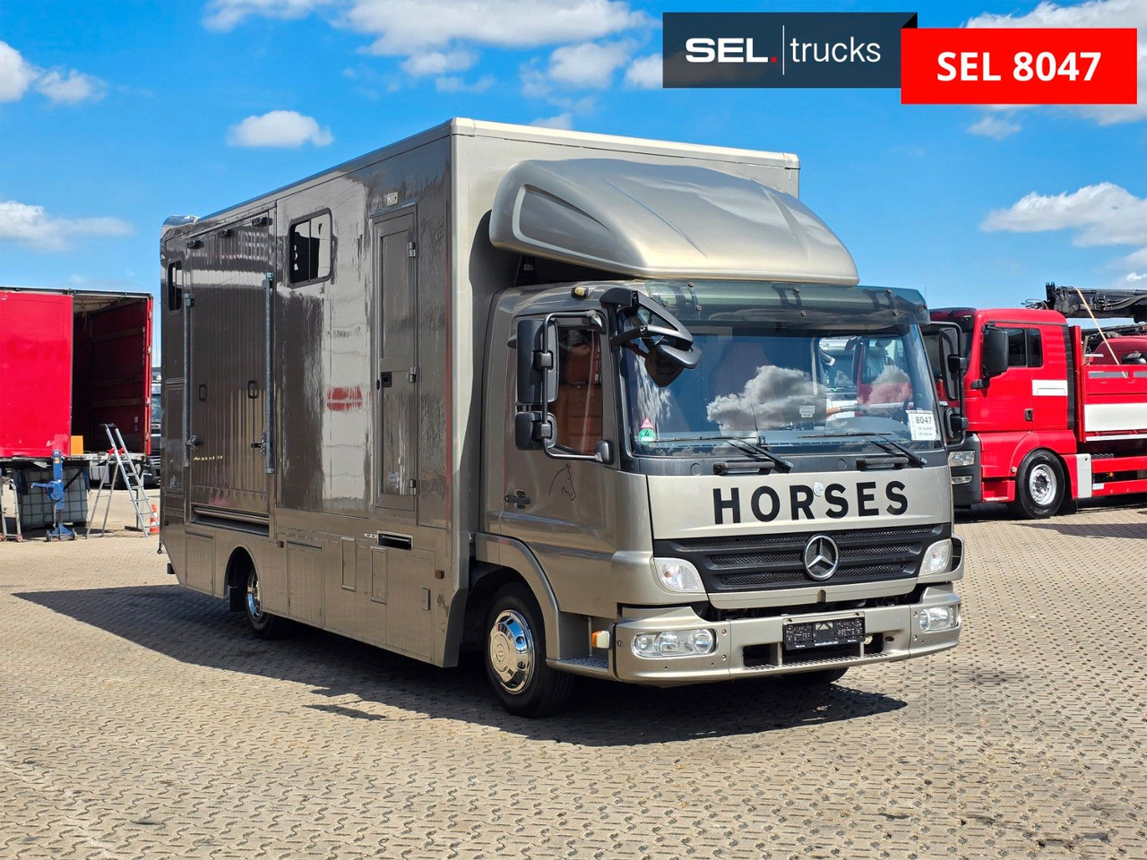 Mercedes-Benz Atego 818L - Camión transporte de ganado: foto 3 Mercedes-Benz Atego 818L - Camión transporte de ganado: foto 3