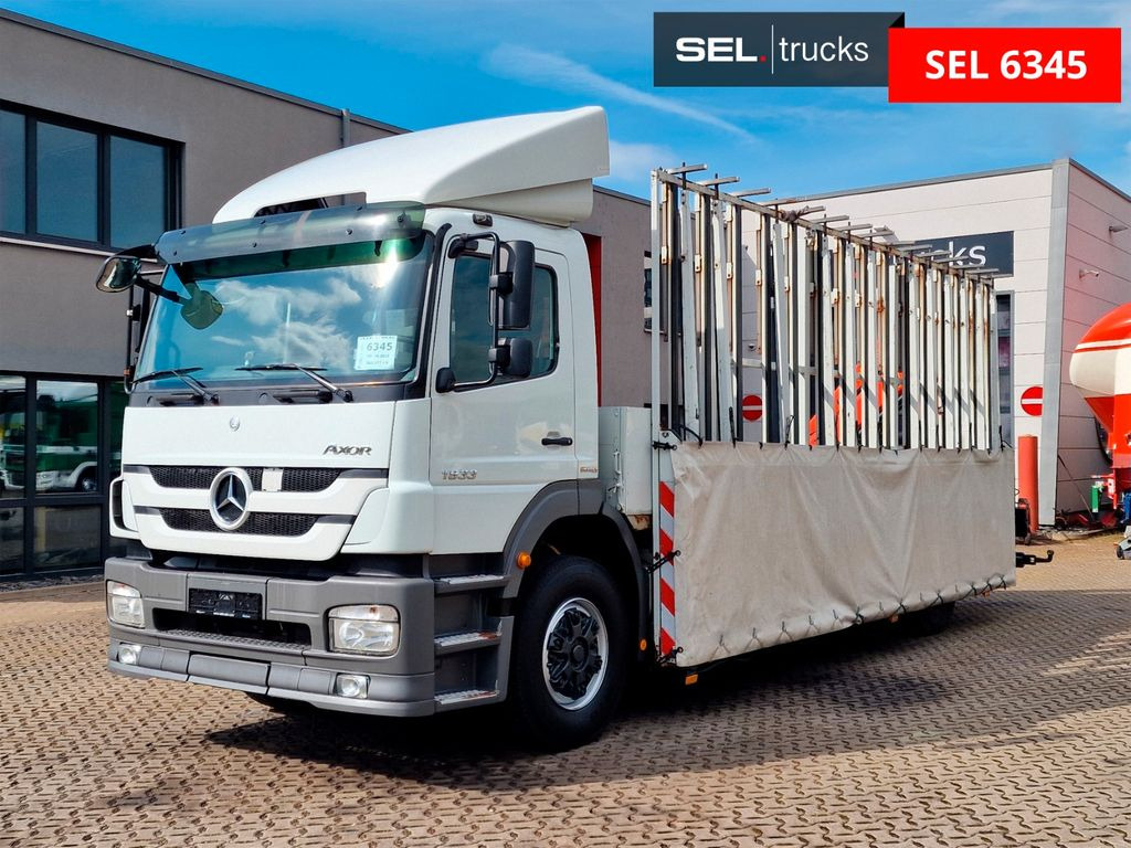 Mercedes-Benz Axor 1833L / Palfinger PK 12002-EH - Camión grúa: foto 1 Mercedes-Benz Axor 1833L / Palfinger PK 12002-EH - Camión grúa: foto 1
