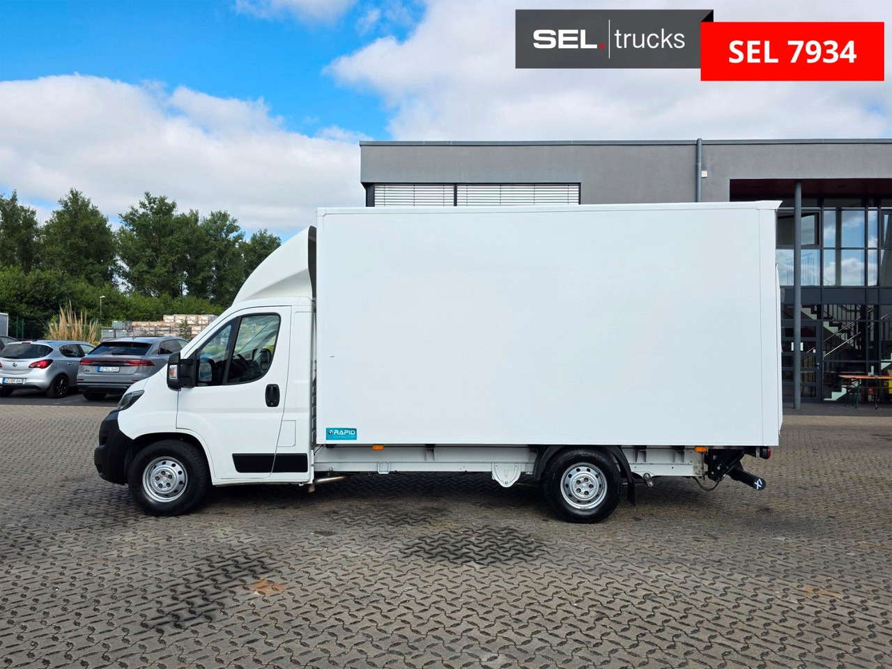 Furgoneta caja cerrada Peugeot Boxer / Ladebordwand / Klimaanlage /  3 Sitzen: foto 8