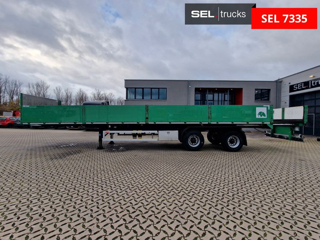 Semirremolque plataforma/ Caja abierta Schmidt Hagen SP/29/E/12,8 / Teleskop / Lenk-Lifttachse: foto 8