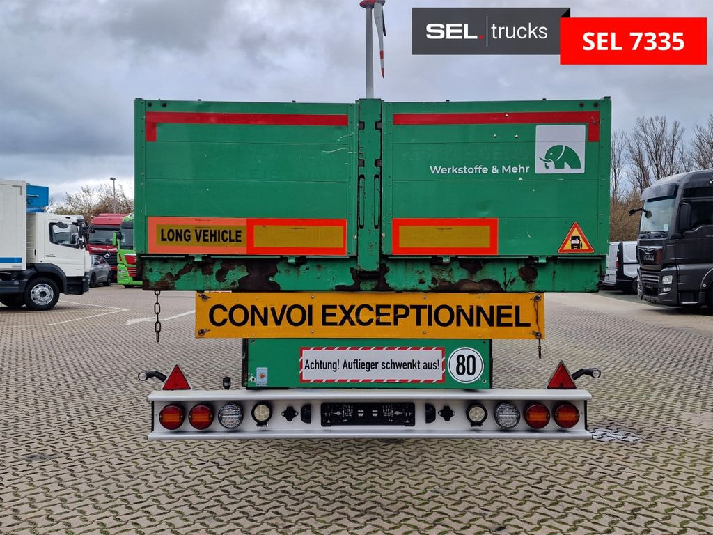 Semirremolque plataforma/ Caja abierta Schmidt Hagen SP/29/E/12,8 / Teleskop / Lenk-Lifttachse: foto 6