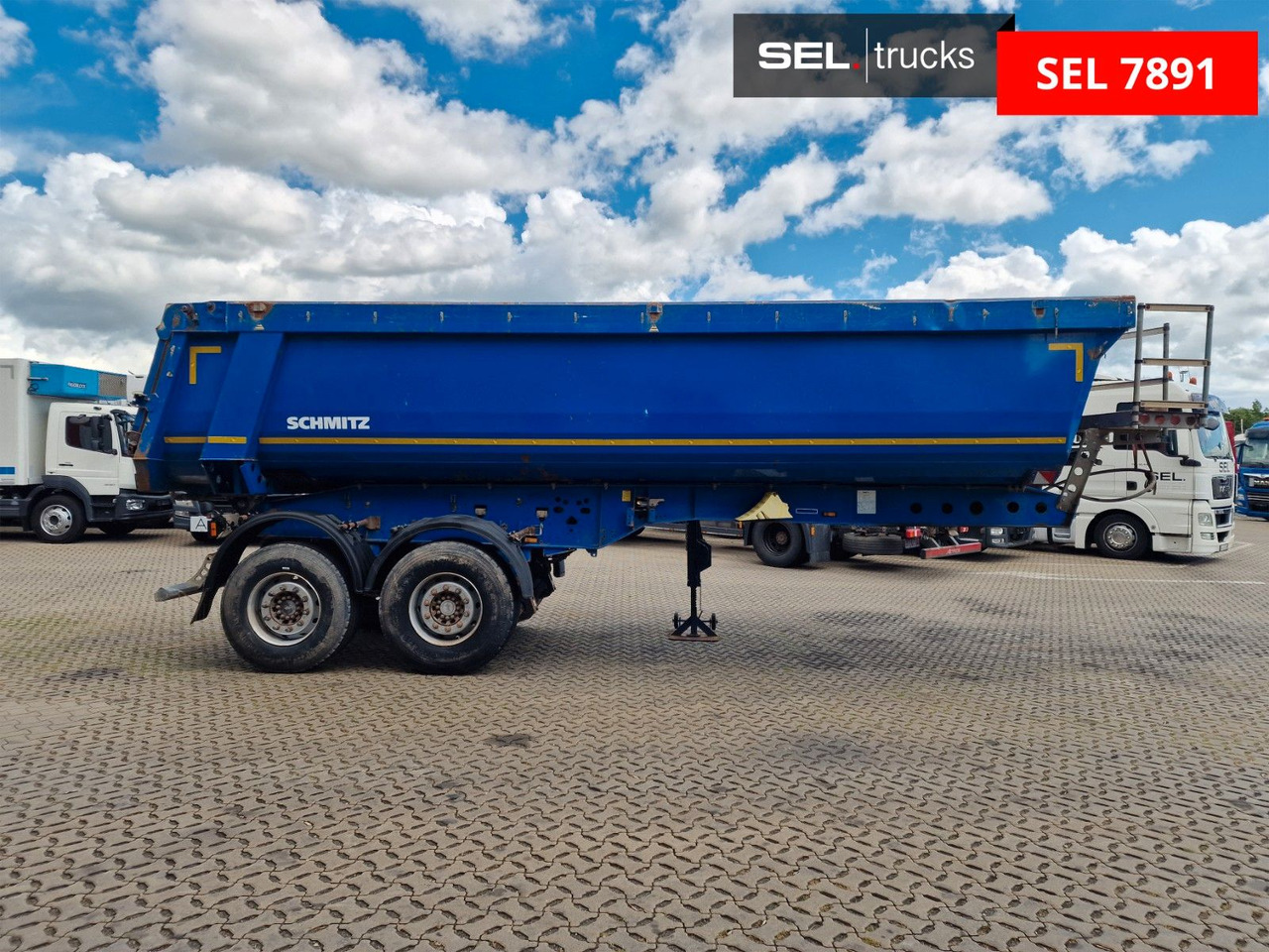 Schmitz Cargobull SKI 18 SL-7,2 SR / Liftachse - Semirremolque volquete: foto 4 Schmitz Cargobull SKI 18 SL-7,2 SR / Liftachse - Semirremolque volquete: foto 4
