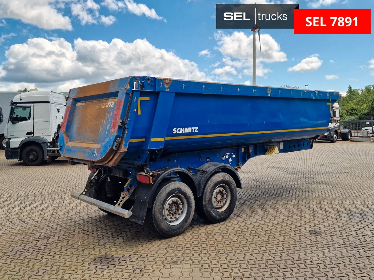 Schmitz Cargobull SKI 18 SL-7,2 SR / Liftachse - Semirremolque volquete: foto 5 Schmitz Cargobull SKI 18 SL-7,2 SR / Liftachse - Semirremolque volquete: foto 5