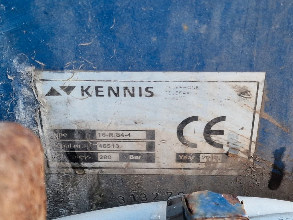Semirremolque plataforma/ Caja abierta Schröder S11/24-P2-13,55 / Kran / Lenkachse: foto 12