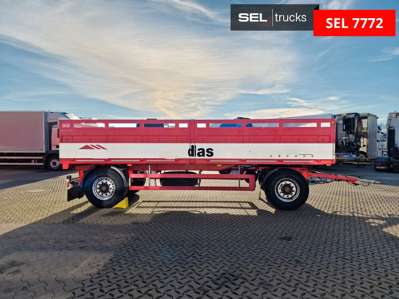 Schwarzmüller PA 2/E / Baustoff - Remolque plataforma/ Caja abierta: foto 4 Schwarzmüller PA 2/E / Baustoff - Remolque plataforma/ Caja abierta: foto 4