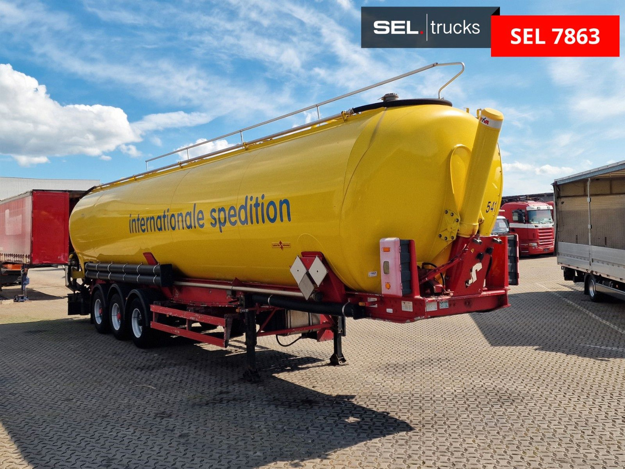 Spitzer SK2766 CAL GGVS / Kippsilo / 66m3 / ADR AT - Semirremolque silo: foto 3 Spitzer SK2766 CAL GGVS / Kippsilo / 66m3 / ADR AT - Semirremolque silo: foto 3