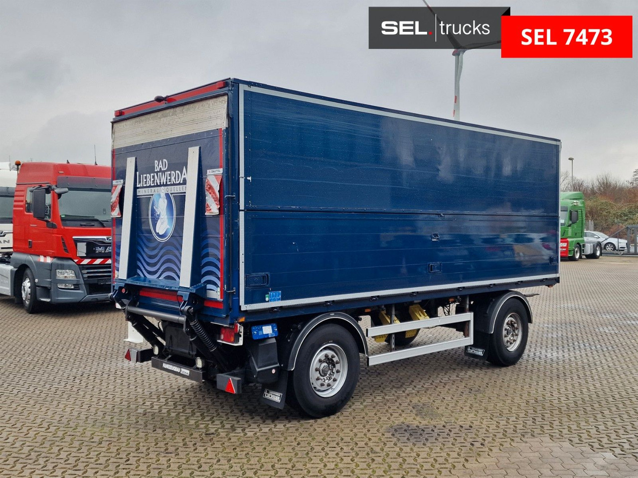 System Trailers PRASL 18 / Ladebordwand - Remolque transporte de bebidas: foto 5 System Trailers PRASL 18 / Ladebordwand - Remolque transporte de bebidas: foto 5