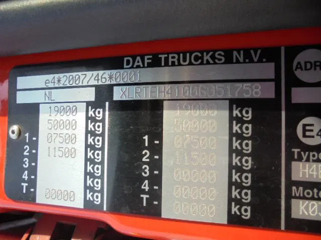 Cabeza tractora DAF XF 440 FT MEGA: foto 13