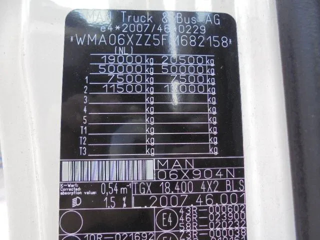 Cabeza tractora MAN TGX 18.400: foto 17