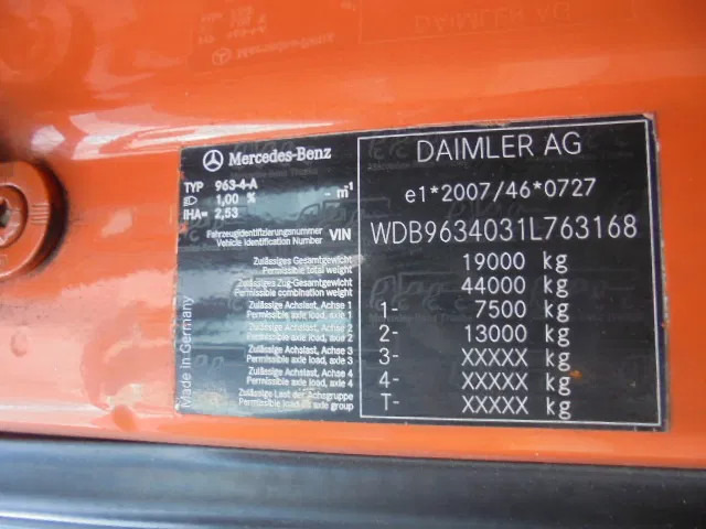 Cabeza tractora Mercedes-Benz Actros 1842 LS NL TRUCK: foto 18