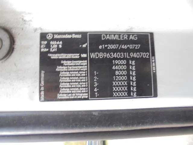 Cabeza tractora Mercedes-Benz Actros 1845 LS ADR: foto 16