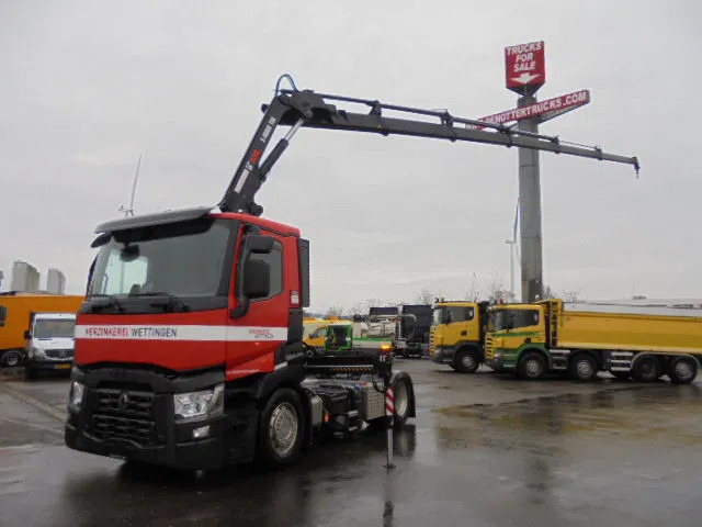 Renault T460 + HIAB 158 E5 - Cabeza tractora: foto 1 Renault T460 + HIAB 158 E5 - Cabeza tractora: foto 1
