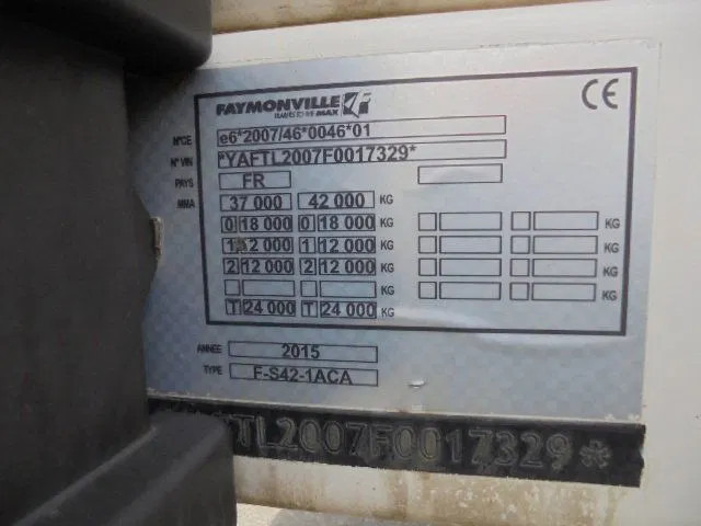 Semirremolque góndola rebajadas Faymonville F-S42-1ACA: foto 14 Semirremolque góndola rebajadas Faymonville F-S42-1ACA: foto 14