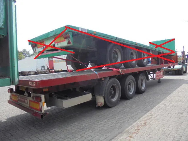 Fruehauf ONCR 39-327 A - Semirremolque plataforma/ Caja abierta: foto 5 Fruehauf ONCR 39-327 A - Semirremolque plataforma/ Caja abierta: foto 5