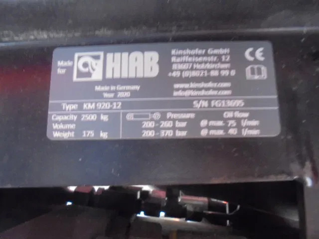 Kinshofer KM 920-12 NEW UNUSED - Grúa para camión: foto 3 Kinshofer KM 920-12 NEW UNUSED - Grúa para camión: foto 3